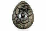 Septarian Dragon Egg Geode - Removable Section #203815-1